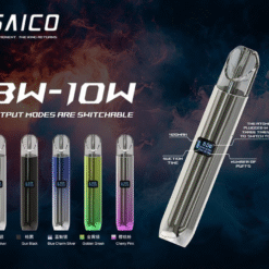 SAICO 炫刻一代電子菸主機：悅刻一代通用，8W/10W 可調功率，420mAh 電池，OLED 顯示屏，Type-C 快充