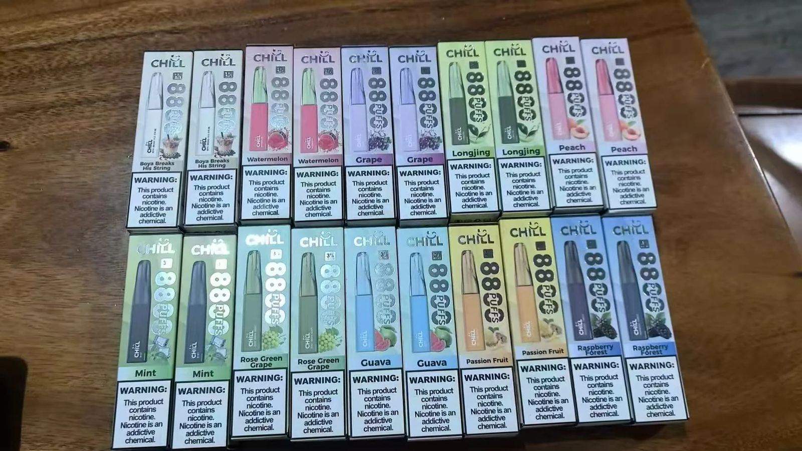 CHILL 8800 Puffs 一次性電子煙