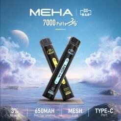 魅嗨 MEHA X-BAR 7000口 一次性電子煙｜Mesh Coil網狀發熱絲｜650mAh Type-C充電